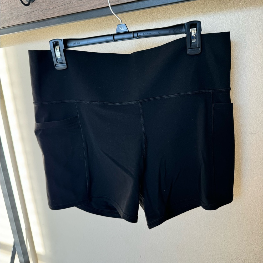 Athleta Black Bike Shorts